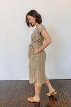 Load image into Gallery viewer, The Serene Kaftan Dress in Hazel Stripe