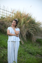 Load image into Gallery viewer, The Oasis Pants in Aegean Stripe