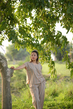 Load image into Gallery viewer, The Oasis Pants in Aegean Stripe