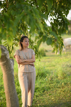 Load image into Gallery viewer, The Oasis Pants in Aegean Stripe