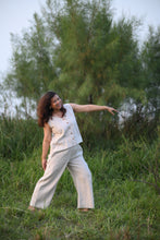 Load image into Gallery viewer, The Harmony Reversible Top in Natural Linen