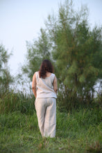 Load image into Gallery viewer, The Harmony Reversible Top in Natural Linen