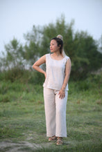 Load image into Gallery viewer, The Harmony Reversible Top in Natural Linen