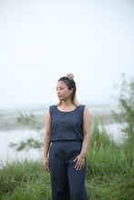 Load image into Gallery viewer, The Harmony Reversible Top in Natural Linen