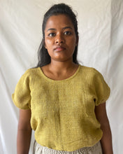 Load image into Gallery viewer, Eri Silk Blouse in Olive Green