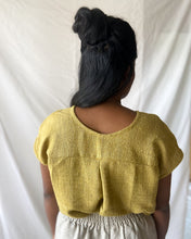 Load image into Gallery viewer, Eri Silk Blouse in Olive Green