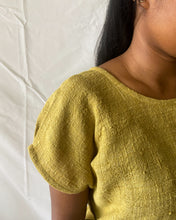 Load image into Gallery viewer, Eri Silk Blouse in Olive Green