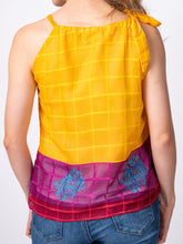 Load image into Gallery viewer, Lagoon Stripe Tie-Neck Halter Top - XL