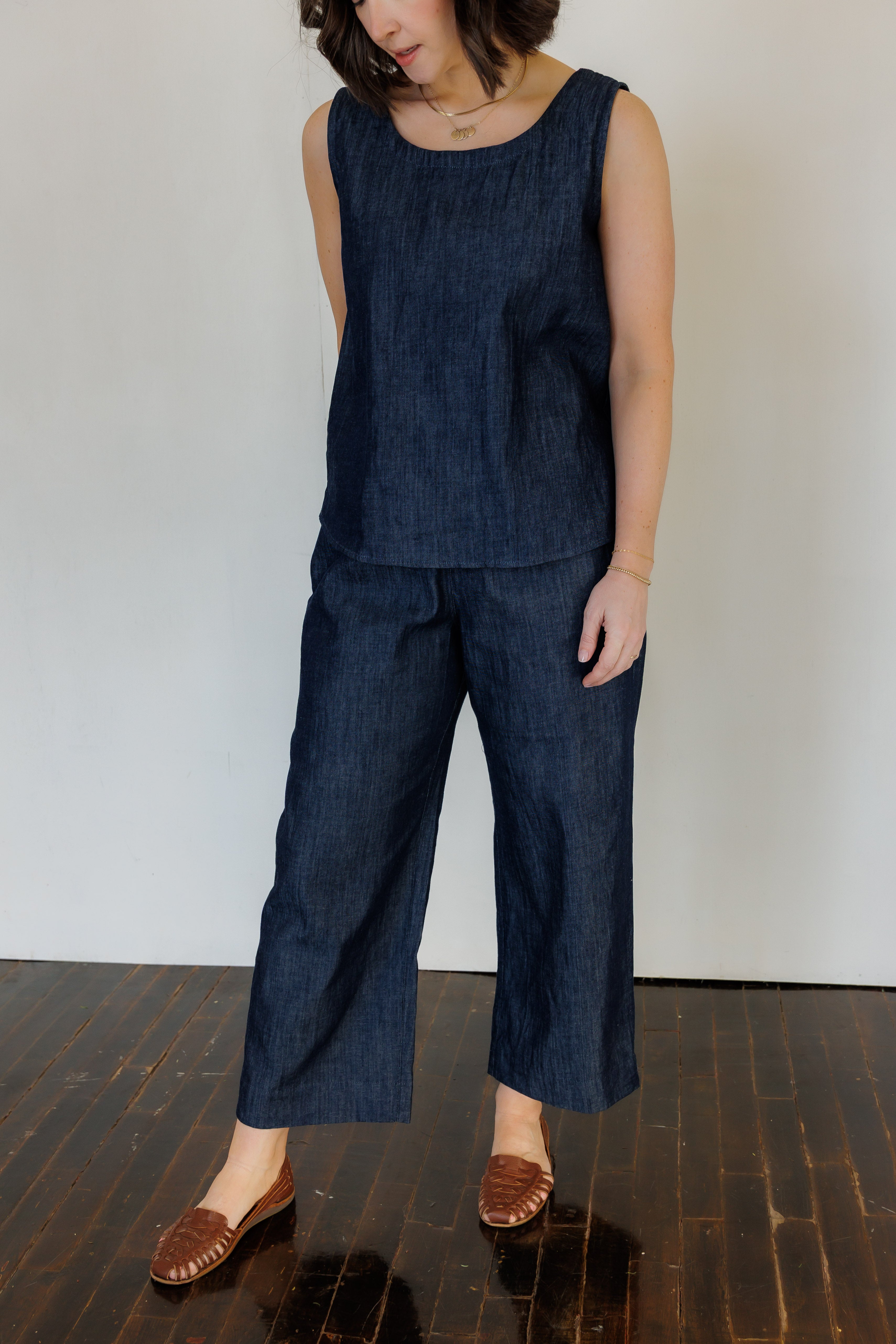 The Harmony Trousers in Denim