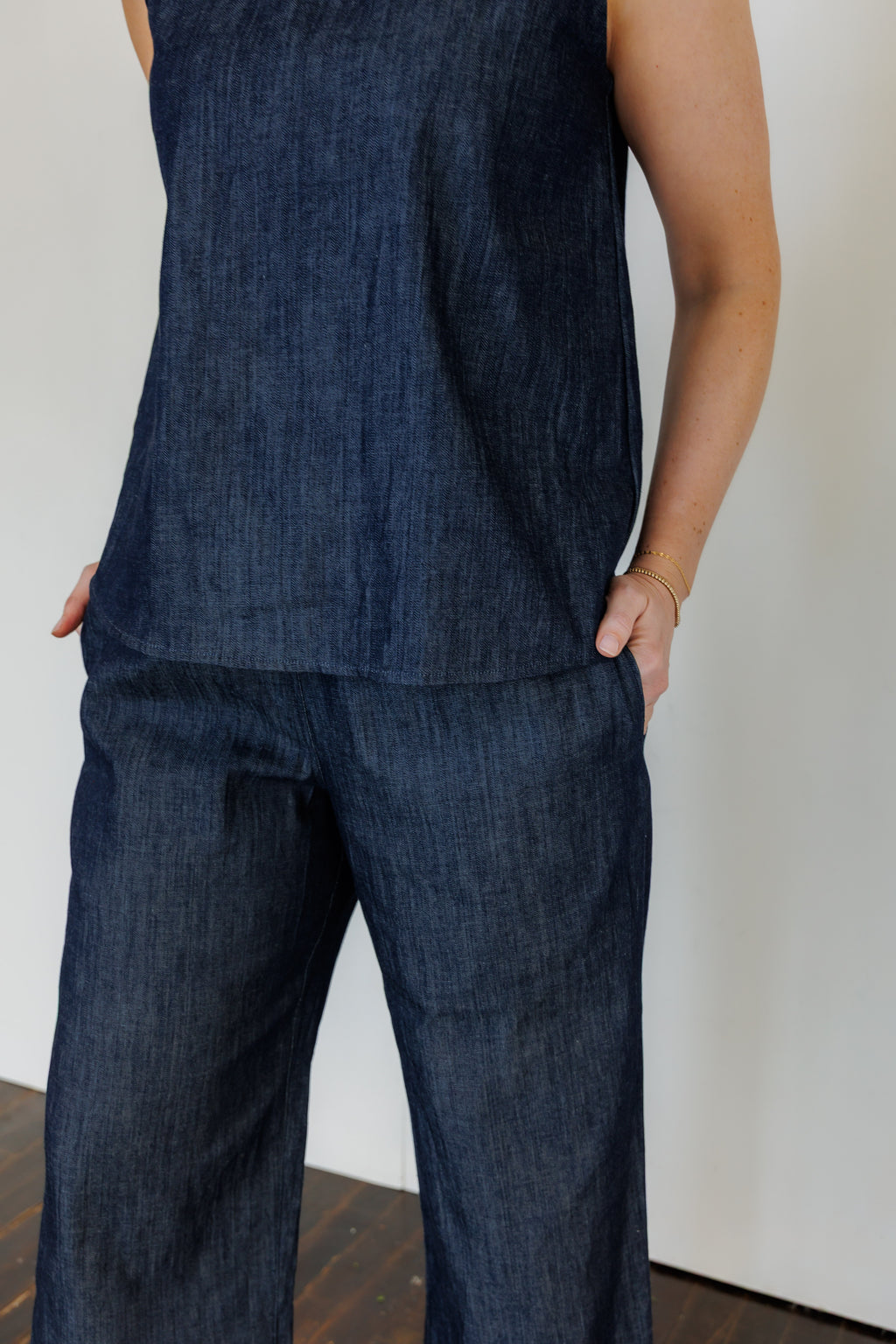 The Harmony Trousers in Denim