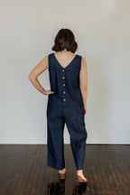 The Harmony Reversible Top in Denim