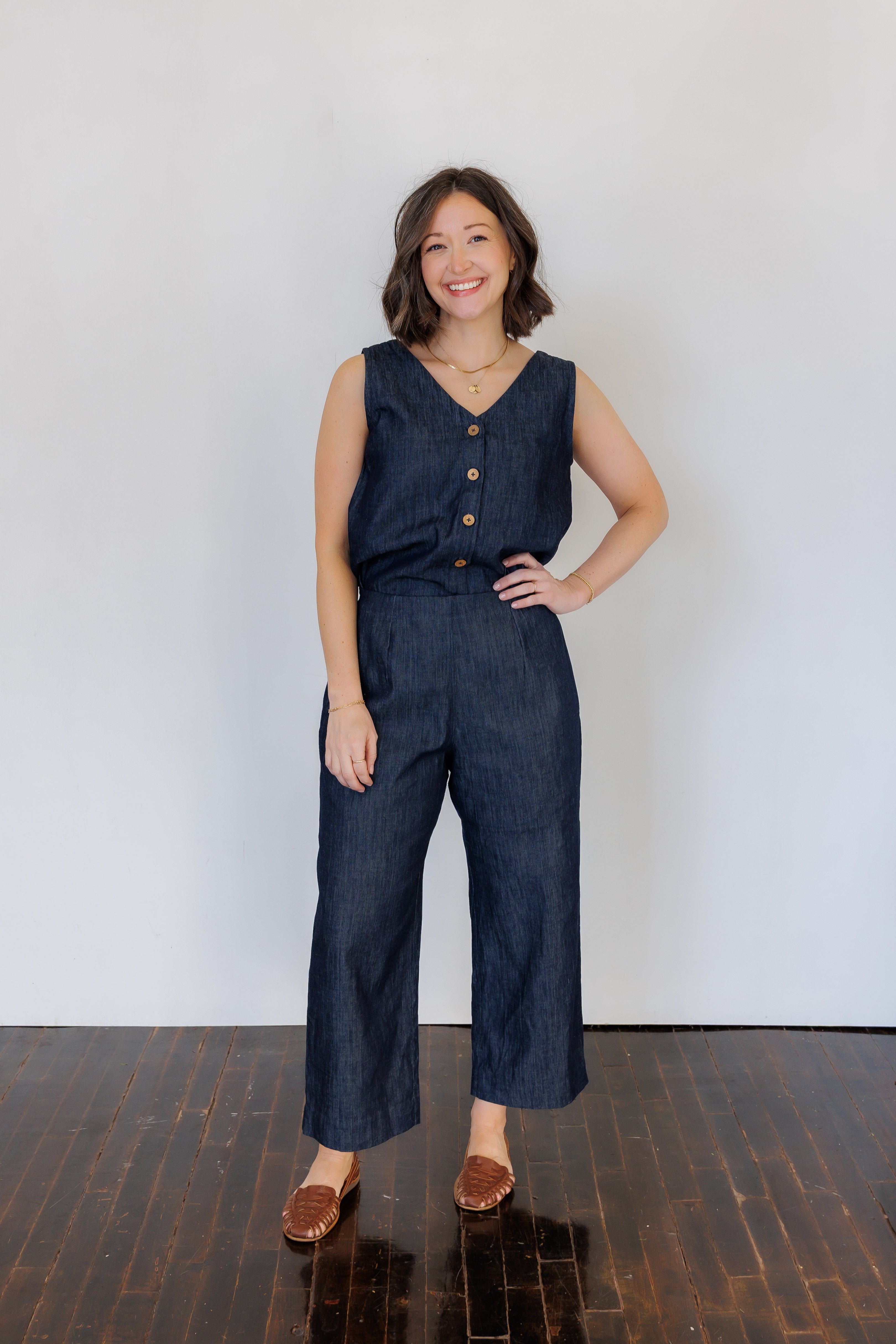 The Harmony Trousers in Denim