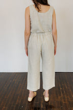 The Harmony Trousers in Natural Linen