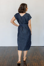 Load image into Gallery viewer, The Serene Kaftan Dress in Denim
