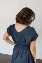 Load image into Gallery viewer, The Serene Kaftan Dress in Denim
