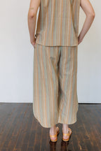 The Oasis Pants in Hazel Stripe