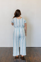 The Oasis Shirt in Aegean Stripe