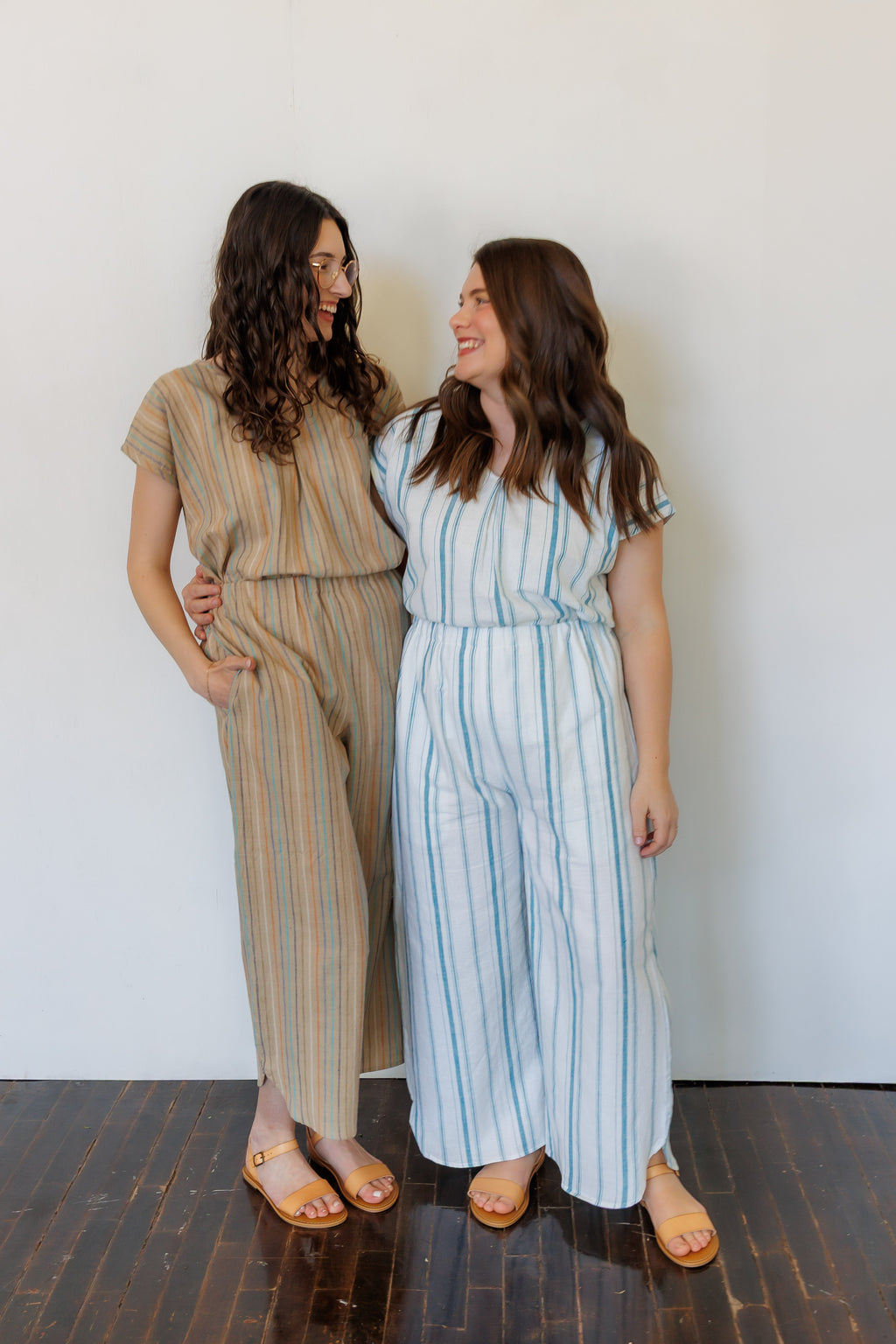 The Oasis Shirt in Aegean Stripe