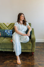 Load image into Gallery viewer, The Oasis Pants in Aegean Stripe
