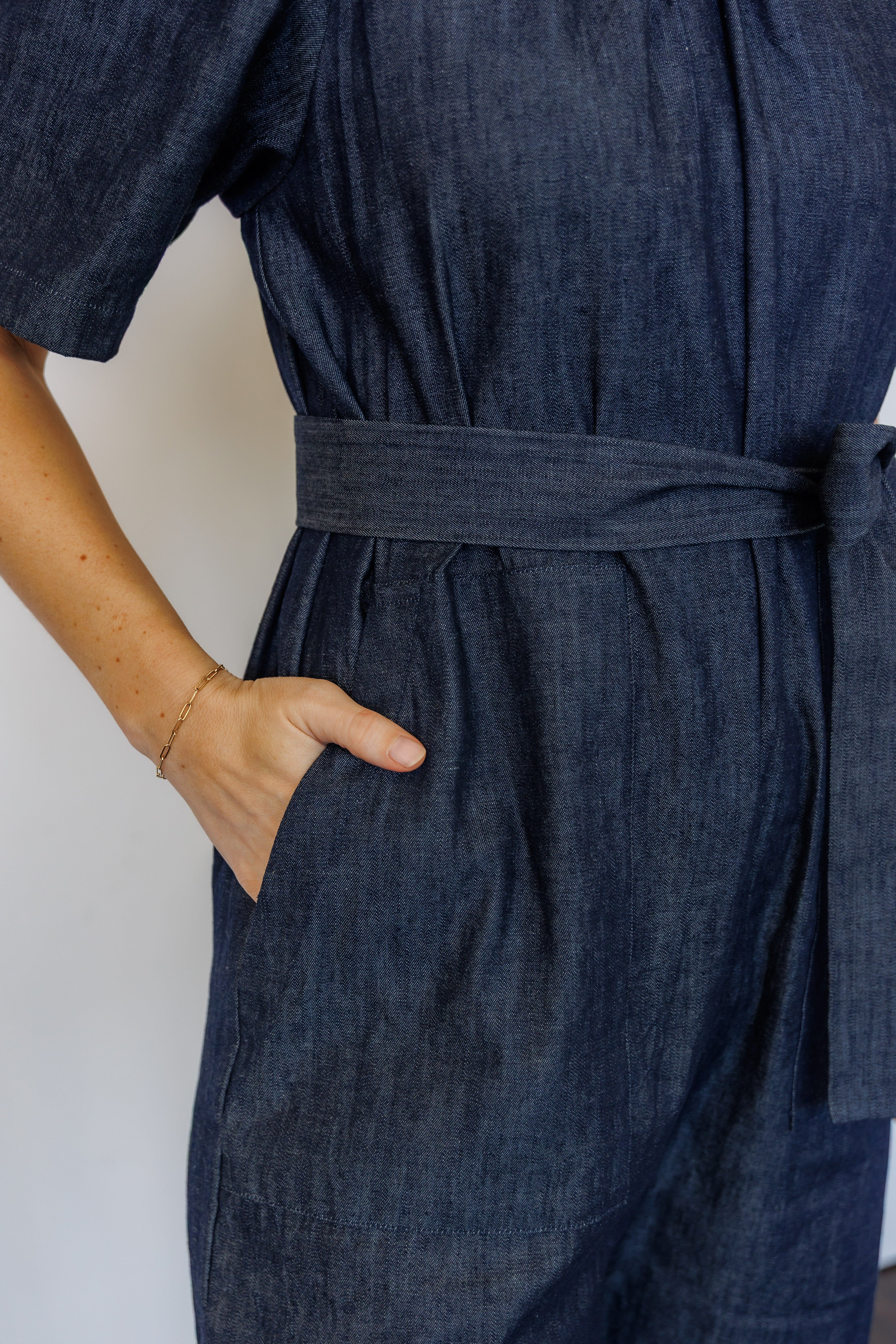 The Terra Jumpsuit in Denim