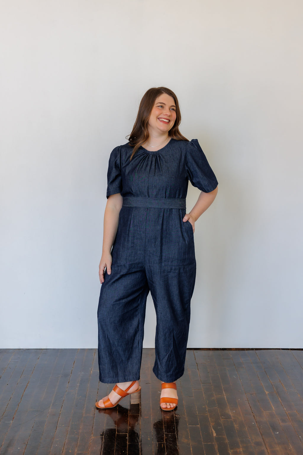 The Terra Jumpsuit in Denim