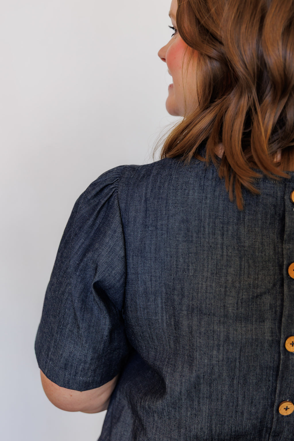 The Terra Midi Dress in Denim