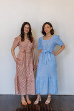Load image into Gallery viewer, The Traverse Dress in Blue Linen
