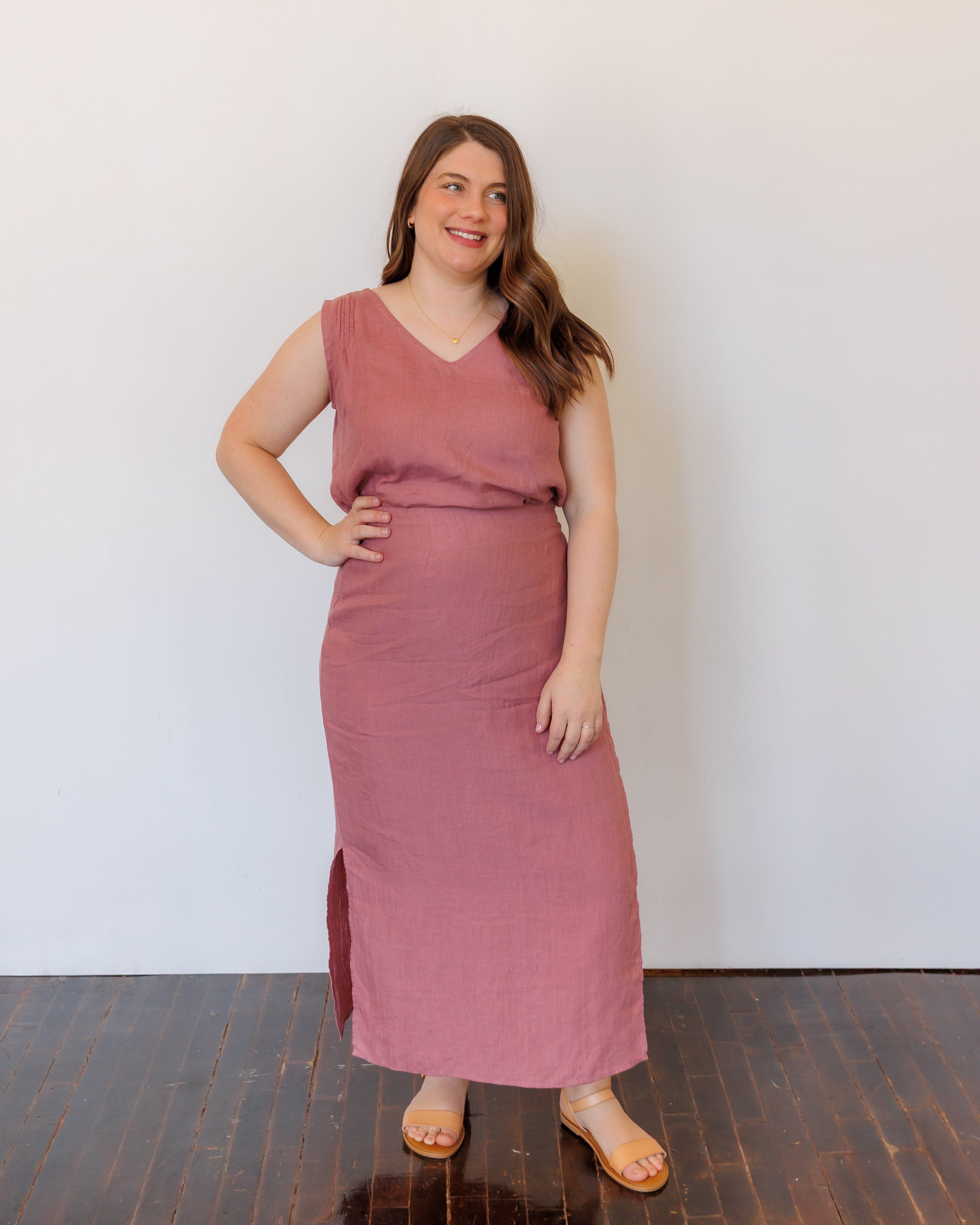 The Willow Top in Lilac