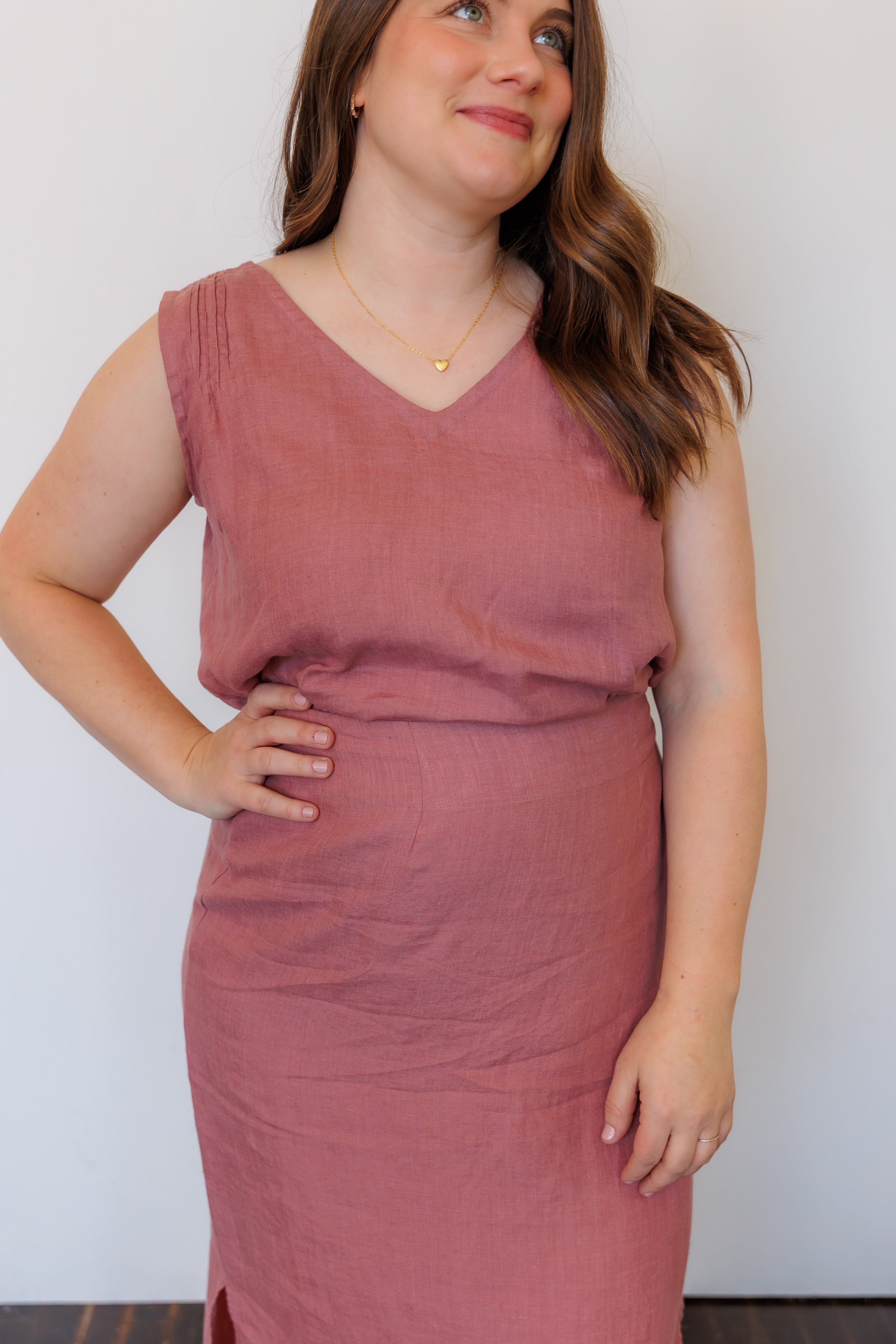 The Willow Top in Lilac