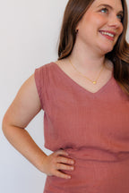 The Willow Top in Lilac