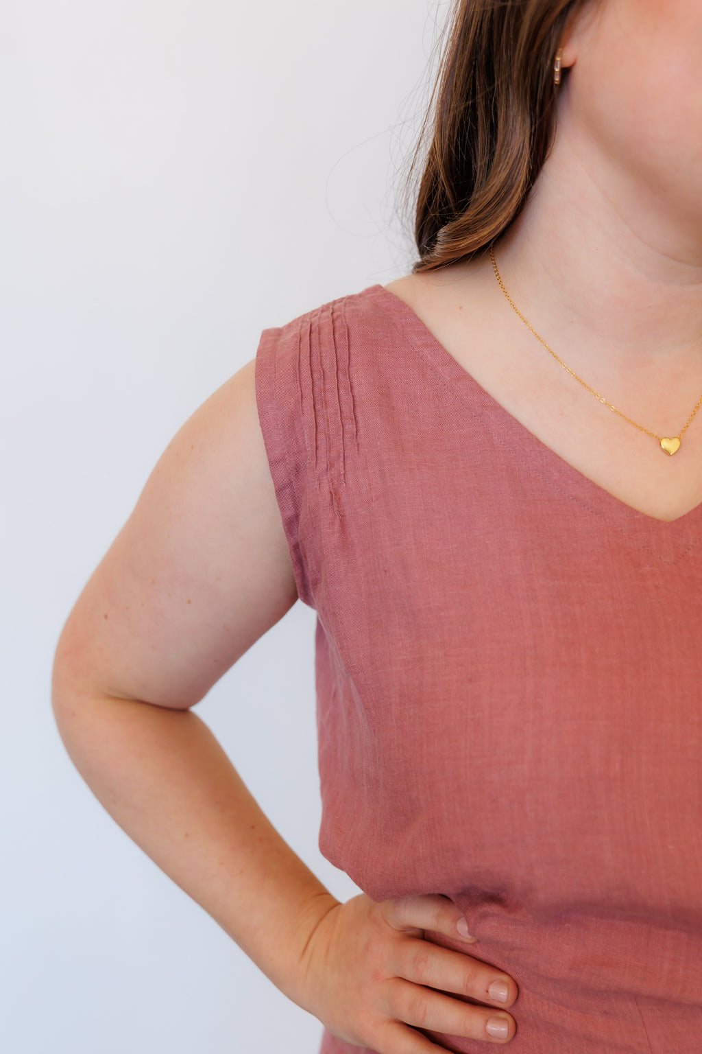 The Willow Top in Lilac