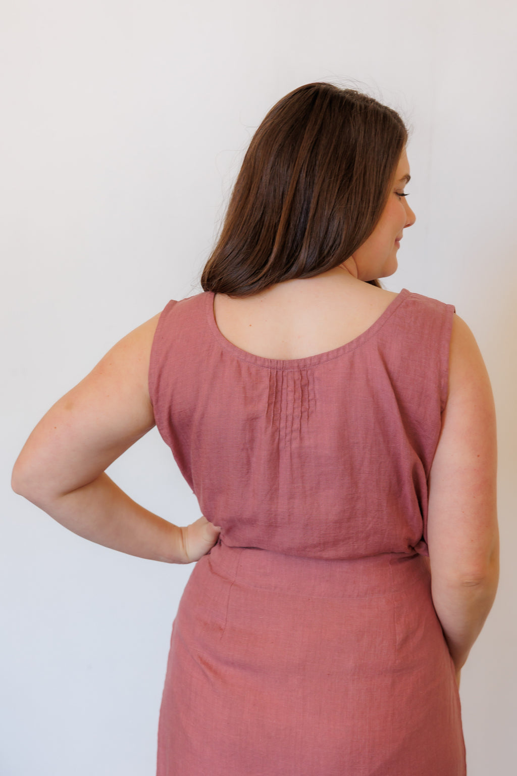 The Willow Top in Lilac