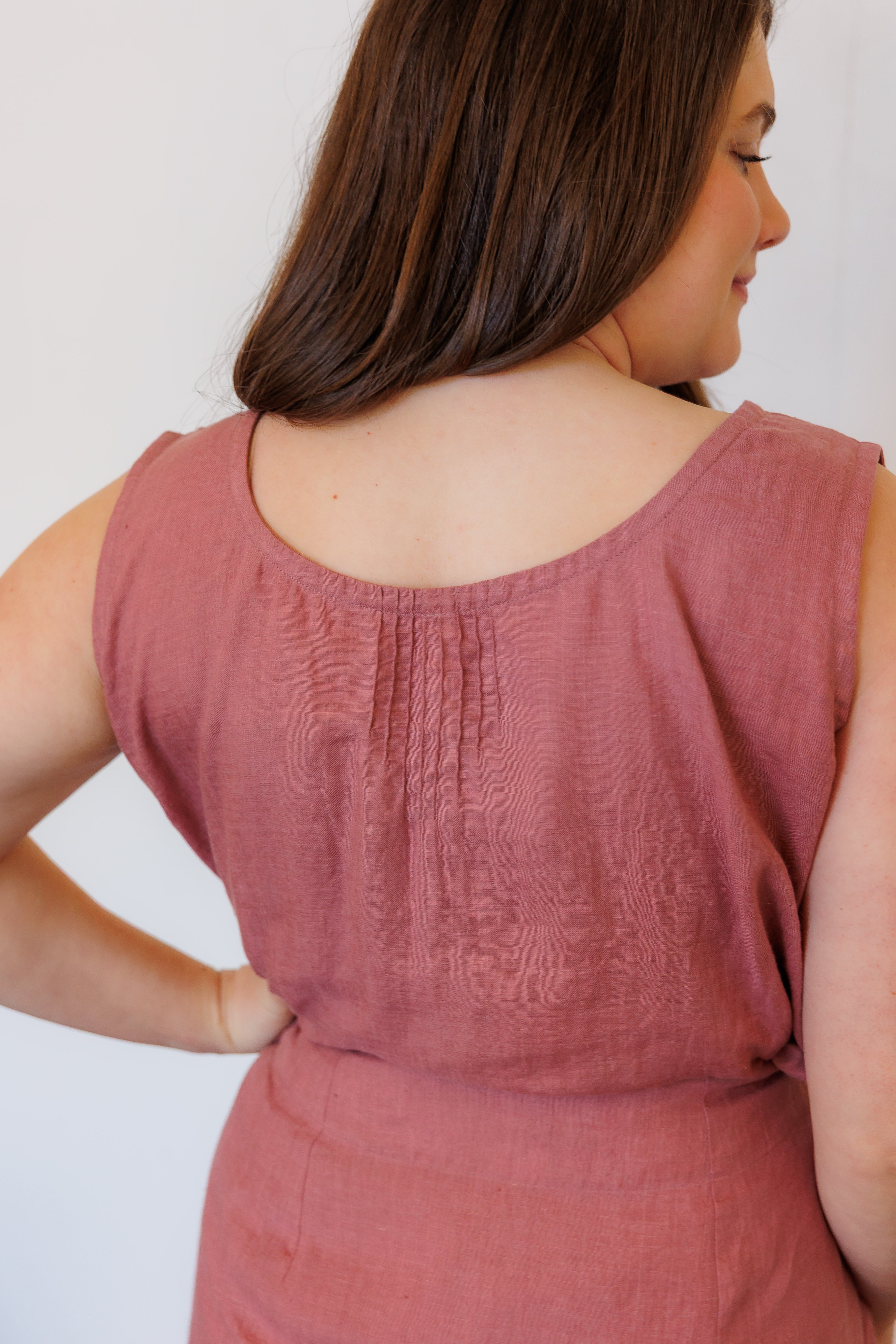 The Willow Top in Lilac