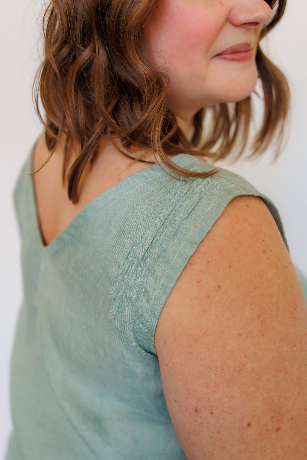The Willow Top in Sage Green