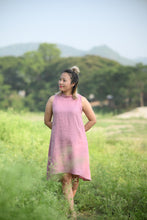 Load image into Gallery viewer, The Riverine Dress in Black Linen
