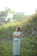 Load image into Gallery viewer, The Willow Wrap Skirt in Sage Green
