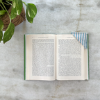 Block Print Corner Bookmarks