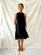 Load image into Gallery viewer, The Riverine Dress in Black Linen
