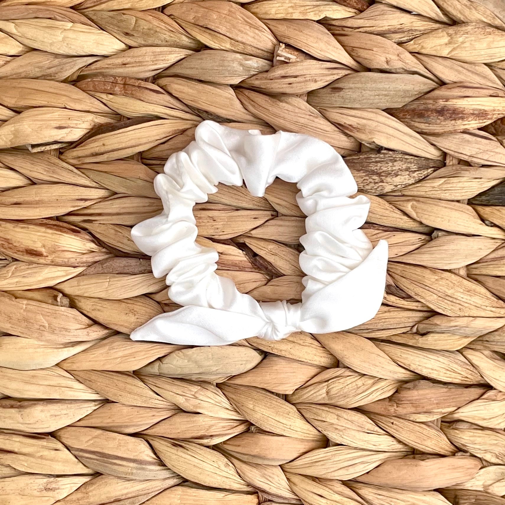 Peace Silk Scrunchie