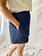 The Indi Shorts in Denim
