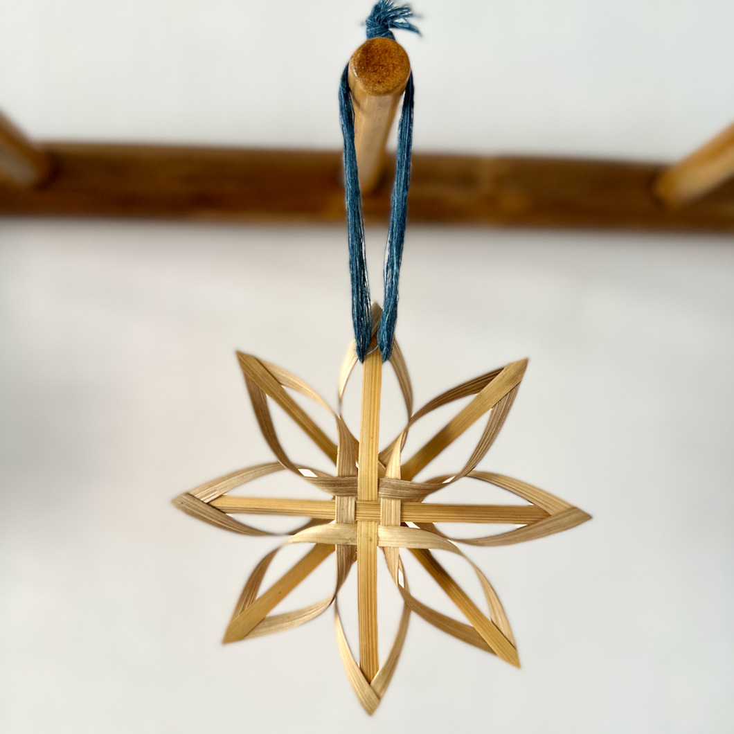 Bamboo Star Ornament