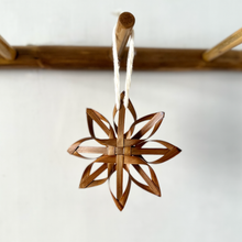 Load image into Gallery viewer, Bamboo Star Ornament
