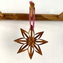 Load image into Gallery viewer, Bamboo Star Ornament
