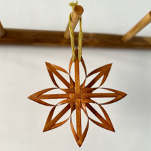 Load image into Gallery viewer, Bamboo Star Ornament
