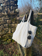 Linen Market Tote Bag