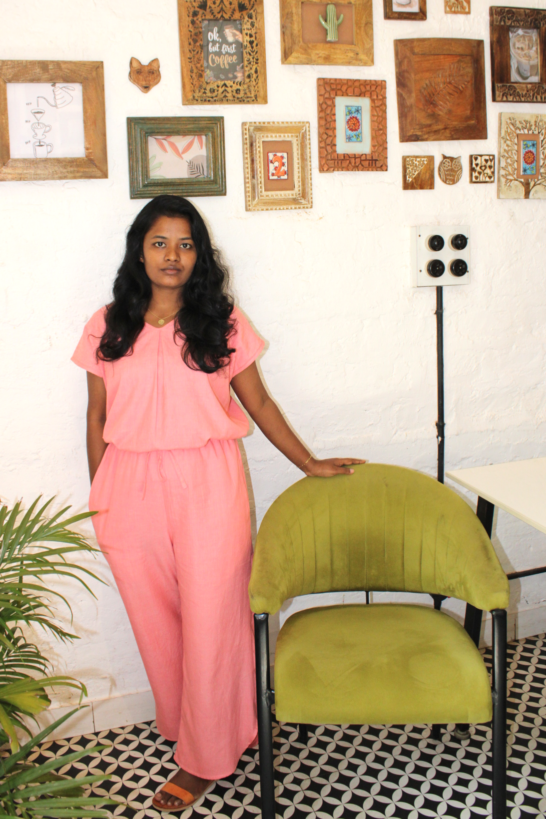 Rest Shirt in Coral Pink