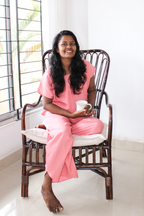 Rest Shirt in Coral Pink