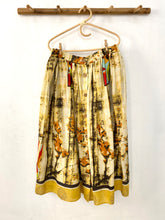 Load image into Gallery viewer, Funky Jazz Button Midi Skirt - L
