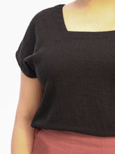 Load image into Gallery viewer, The Onyx Ribbed Top
