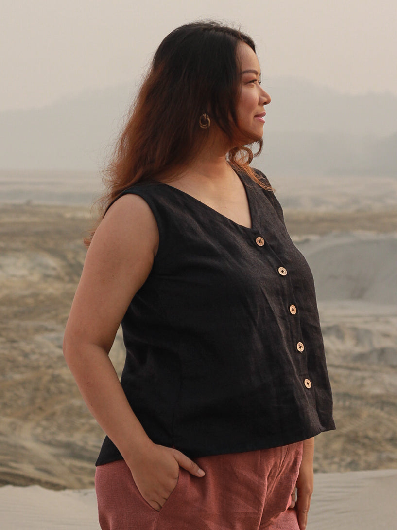 The Sleeveless Reversible Top 2.0
